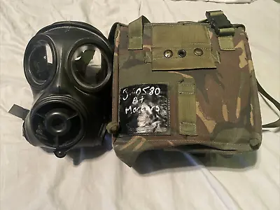 British Army S10 Gas Mask Avon Respirator Size 1 Military Surplus 1989 • £99.99