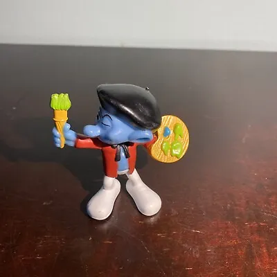 McDonalds' Happy Meal Toys The Smurfs Painter From 2011 • $14