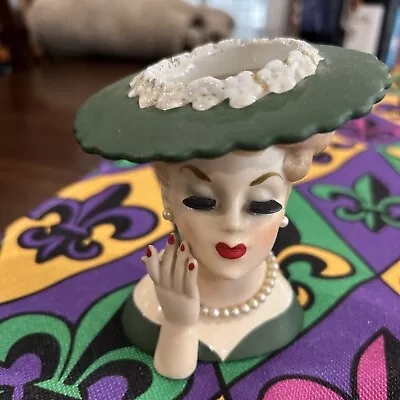 Vintage Lady Head Vase-Napco • $65