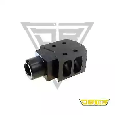 Aluminum Black Tanker Style Competition Muzzle Brake 14x1 LH TPI Thread • $36.99