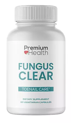 FUNGUS CLEAR  Premium Health Toenail Treatment 60 Capsules • $34.95