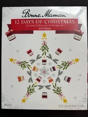 Bonne Maman 2023 Limited Edition Advent Calendar 12 Mini Spreads Christmas!!! • $25