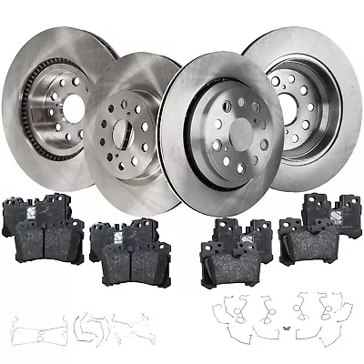 Front And Rear Brake Disc And Pad Kit For 2007-2017 Lexus LS460 • $276.79