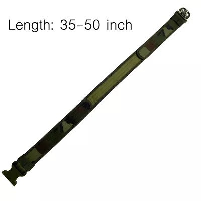 Outdoor Hunting Belt Adjustable Buckle  Black/ Tan/ Green/ Camo Colors For Men • $11.99
