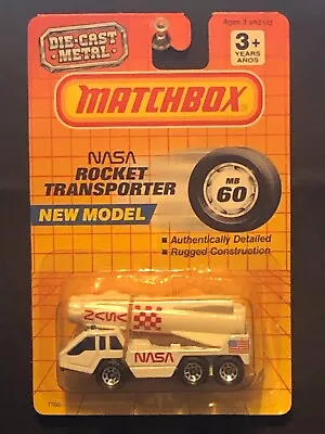 1/64 Matchbox Mb60 1985 Nasa Rocket Transporter • $9