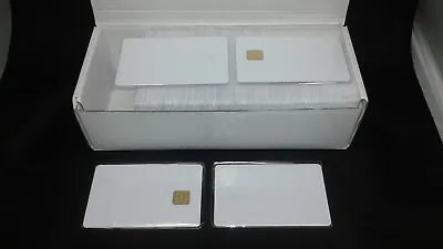 200 X CR80 30Mil SLE 4428 Contact IC - Big Chip Thermal PVC Smart Card Fargo • $165.50