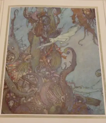 1911 1st Ed. Stories From Hans Andersen Beautifully Illustrated By Edmund Dulac • £185