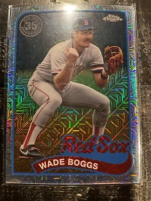 2024 Topps Wade Boggs 89 Silver Pack Mojo Refractor #T89C-36 - Boston Red Sox • $1.89