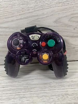 MadCatz Macro Button Nintendo GameCube Clear Purple Controller 5626 Game Cube • $14.99