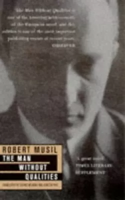 The Man Without Qualities By Musil Robert Paperback Book The Fast Free Shipping • $11.98
