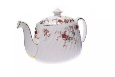 Minton Ancestral S-376 Teapot Globe Backstamp 4 Cup W/ Lid • $175