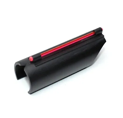 Fit 12GA 20GA Front Optic Sight Universal Snap-On Red Fiber Glow In Dark • $9.99