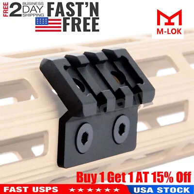 M-Lok Offset Flashlight Rail Mount For M300 M600 Scout Light Keymod Optics Scope • $9.89