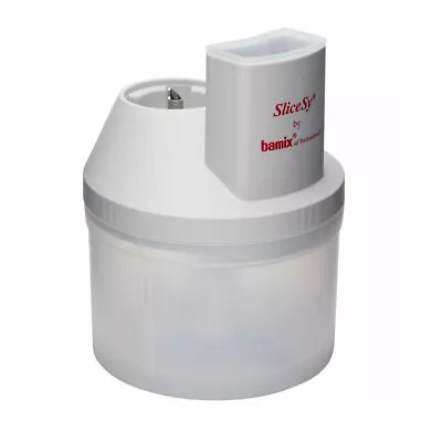 Bamix Slicesy Processor Chopper Attachment  White Coloured Kitchen Tool Device • $267