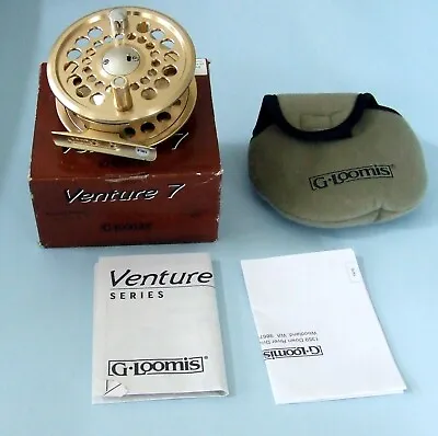 Gary Loomis Venture 7 Fly Fishing Reel With Case-NEW • $149