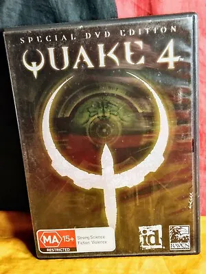 Quake 4: Special DVD Edition (PC Windows 2000/XP 2005 DVD-ROM Id 2-Discs) • $12.95