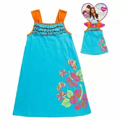 Girl Sz 6/6x & 18  Doll Matching Dress  Fits American Girls Dollie & Me • $23.99