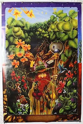 RUTRUN Vintage Gnome Poster Wizard Forest 23.25  X 35.50  NOS (b555) • $17.99