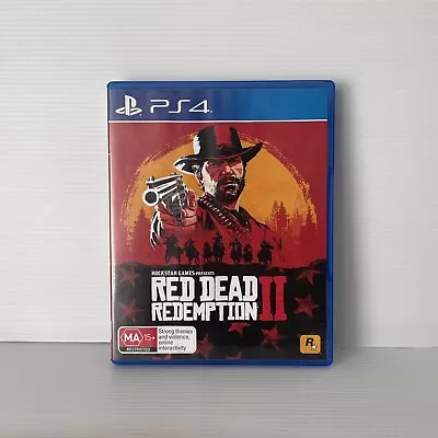 Red Dead Redemption 2 : Sony PlayStation Ps4 Game Mint Condition & Complete PAL • $28.95