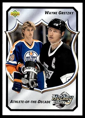 1992-93 Hockey Card Wayne Gretzky Edmonton Oilers/Los Angeles Kings #16 • $1.99