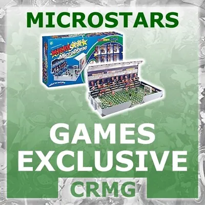 CRMG Corinthian MicroStars GAMES MICRODOME EXCLUSIVE (like SoccerStarz) • £4