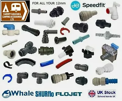 £0.99 • Buy John Guest/Whale/Alde 12mm/10mm/15mm PushFit SpeedFit Fitting-Caravan/Campervan