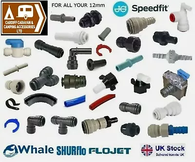£0.99 • Buy John Guest/Whale/Alde 12mm/10mm/15mm PushFit SpeedFit Fitting-Caravan/Campervan