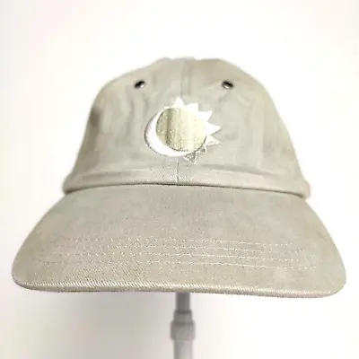 Vntg MARLBORO GEAR '99 GOIN' TO THE RANCH Cap Hat Sun & Moo Leather Strapback • $16.81