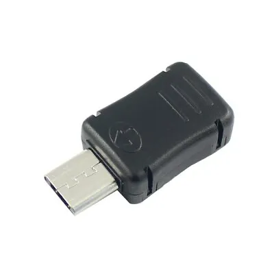 5pcs Micro USB 2.0 Connector Male Jack 5 Pin Type B Plug Socket Plastic Cover • $1.49