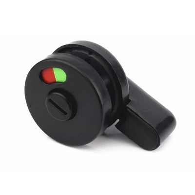 $9.21 • Buy Universal Privacy WC Plastic Latch Vacant Engaged Door-Lock Toilet Shower-Parts