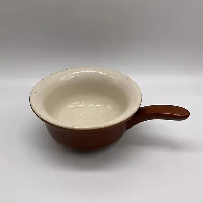 £2 • Buy Vintage Langley Pottery Stoneware Ceramic Condiment Bowl With Handle