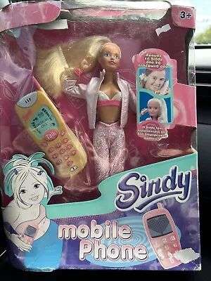 Vintage 1990s Sindy Doll Limited Greek Edition Mobile Phone Toy • $18.65