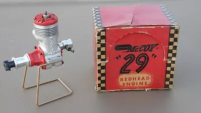 McCoy .29 RED HEAD Gas/Nitro  Model Airplane Engine McCoy Tether Car Glo Engine • $224.99