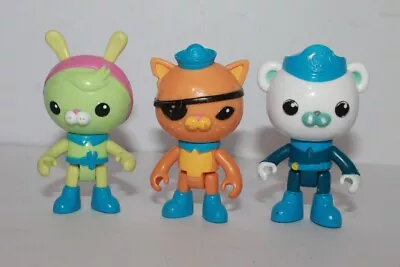 Octonauts Mini Figurines Character Toys Bundle 3  X3 Mattel #555877 • $9.99