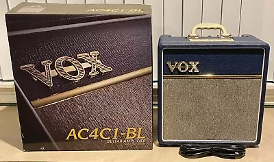 Vox AC4C1-BL 4 Watt Blue Combo Amplifier • $299