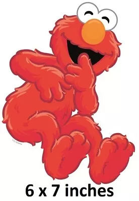 Elmo Wall Decal Sesame Street Vinyl Sticker Red Muppet Peel And Stick Art Decor • $4.99