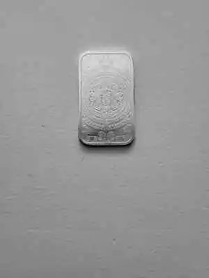 1oz SILVER BAR - AZTEC CALENDER .999 In Protective Case BRAND NEW • £36.99