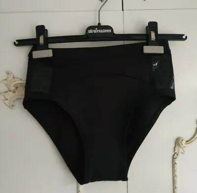 Adidas Stella McCartney Black High Waisted Swim Shorts BNWT Size UK 2  FS7678 • $39.84