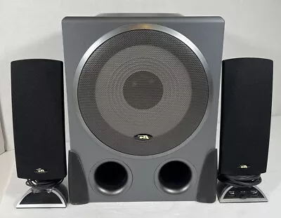 Cyber Accoustics Multimedia Speaker System Ca-3550 32 Watts • $20