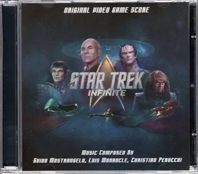 STAR TREK INFINITE Music By Guido Mastrangelo Video Game Score 2 CD Set 41 Tr • $25