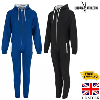 Stylish MARKHOR Men's Hooded 1Onesie All-in-One Pyjamas For Loungewear And Gift • £16.99