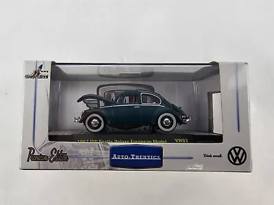 M2 Machines 1967 VW Beetle Deluxe European Model #32500 14-03 NRFB Green 1:64 • $11.99