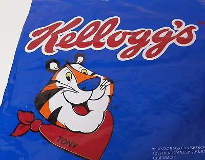 Rare Vintage  Tony The Tiger Kellogg's Plastic Tote Bag Summit Marketing • $6
