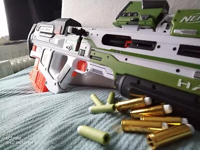 £150 • Buy Nerf Halo MA40 Custom Shell Ejecting Blaster