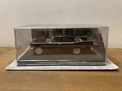 PLYMOUTH SAVOY #123 James Bond Collection FROM RUSSIA WITH LOVE DieCast Model • £14.95