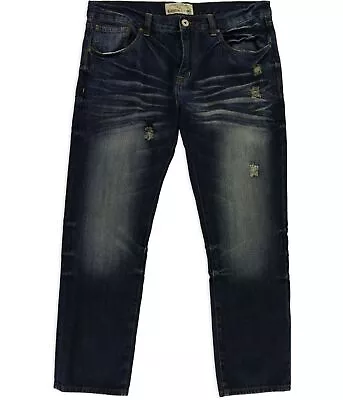 Ecko Unltd. Mens 711 Slim Fit Jeans Blue 30W X 30L • £49.42