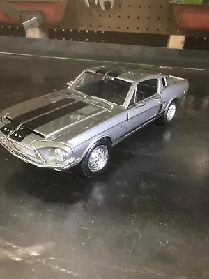 ROAD SIGNATURE Eleanor  1968 FORD SHELBY GT-500KR MUSTANG 1:18 DIECAST Silver • $30