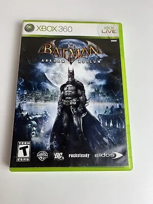 $8.99 • Buy Batman Arkham Asylum Microsoft Xbox 360 Xbox 360 - Complete CIB | FREE SHIPPING