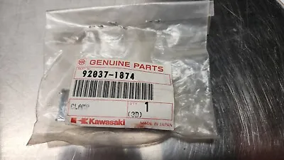 NOS Kawasaki Clamp  92037-1874 Vulcan  VN1500 Muffler • $6.99