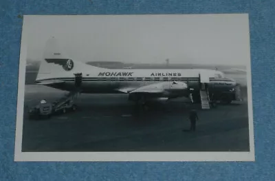 Vintage Photo Mohawk Airlines Convair 240 Aircraft N1018C Air Chief Pequot • $8